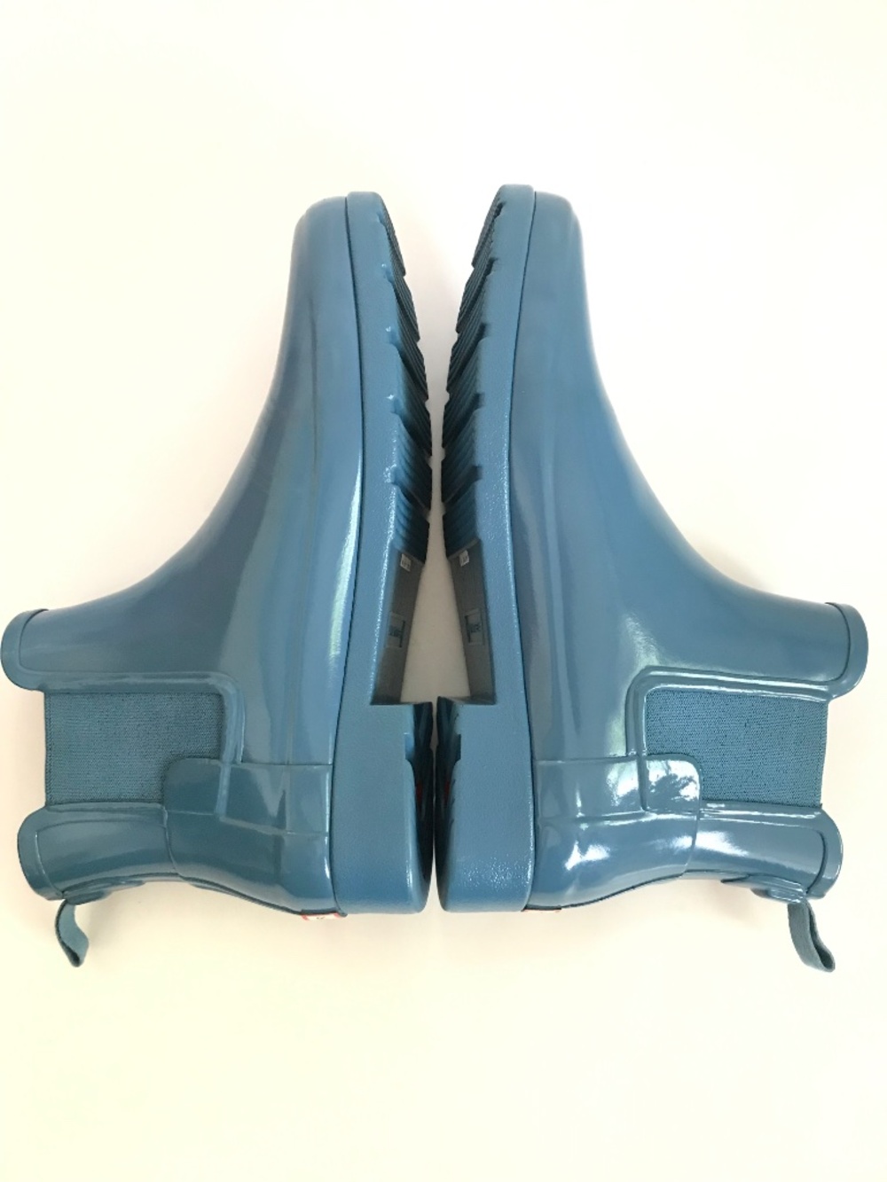 HUNTER Chelsea Rain Boots Blue Women’s Size 10 - Picture 8 of 16